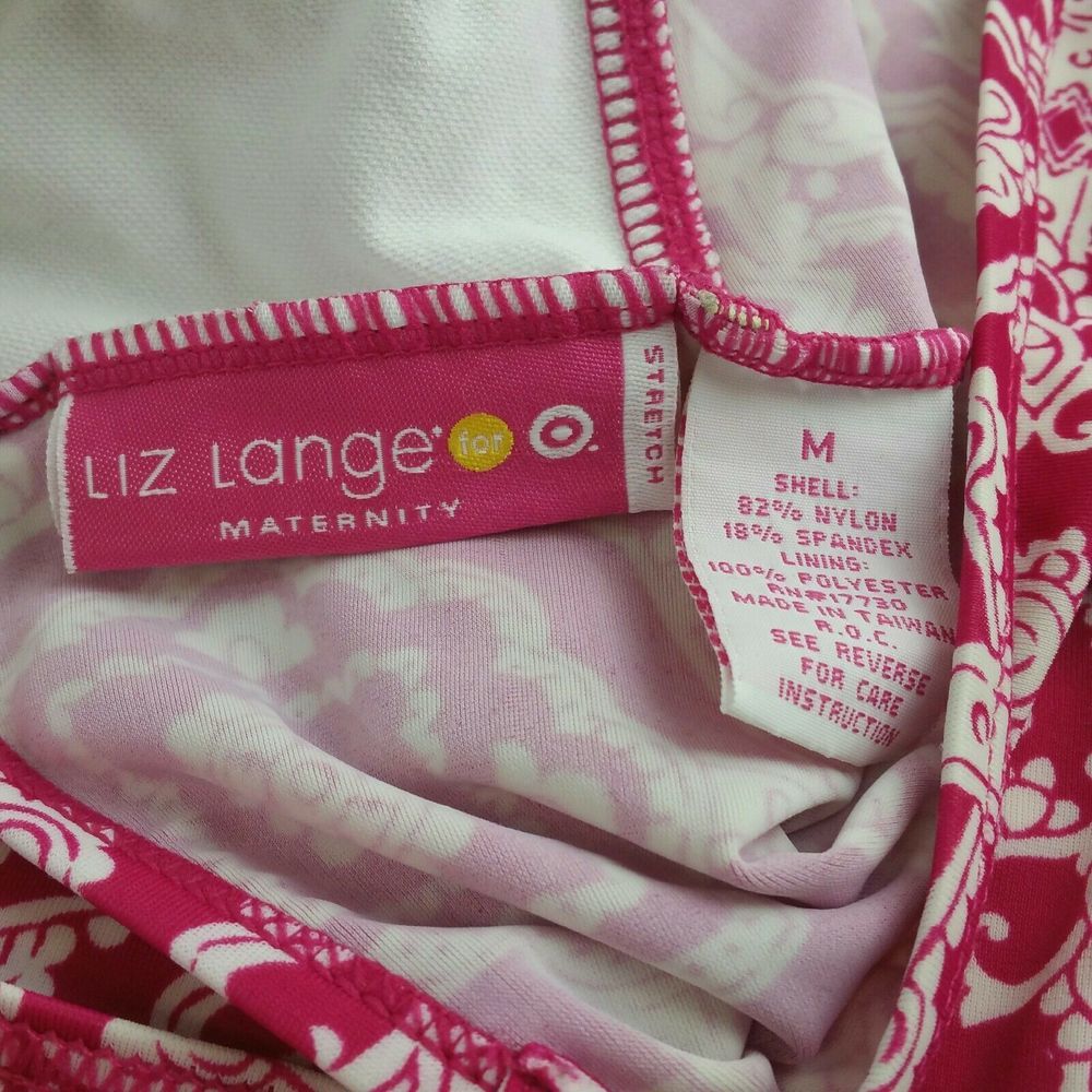 Liz Lange Maternity Tankini Swimsuit Top - Picture 6 of 6